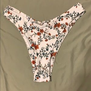 Flowered cheeky SHEIN Bikini